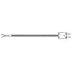 Ext. Cable 72" Braid Male Plug/Bare Wire J